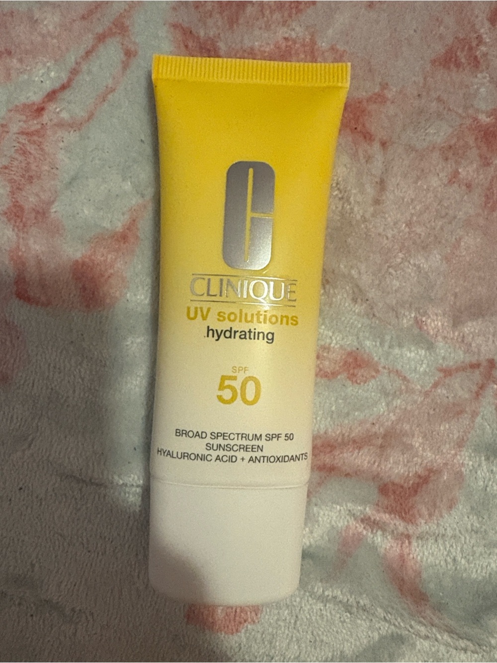 Clinique Hydrating UV Solutions SPF 50 Sunscreen - full bottle